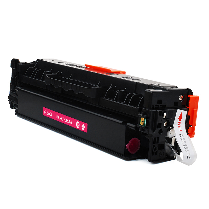 FUSICA Compatible toner for HP CF380 CF380A CF381A CF382A CF383A CF380X CF380XL Toner Cartridge M476dn MFP M476dw MFP M476dnw