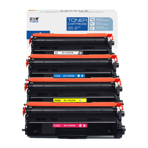Fusica High Quality TN370 BK/C/Y/M Color Laser Toner Cartridge for HL-4150/4570DW/MFP9465/DCP-9055CD HL8260/8360