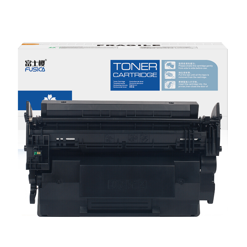 原文 Fusica High Quality CF289X Black Laser Toner Cartridge for HP M507/528/