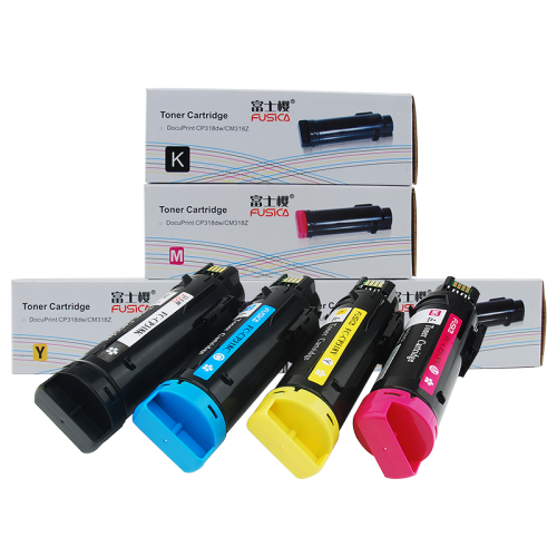 FUSICA Premium Compatible Toners CP318 Color Copier Toner Cartridge For Fuji-Xerox CP315z 315dw 318w 318z 318dw