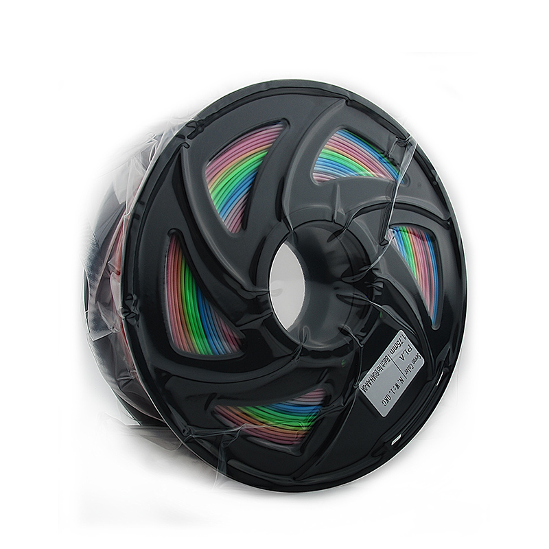 China supply full color resilient 1.75mm 3D printer filament PLA ABS plastic 3d printer filament Pla 1kg