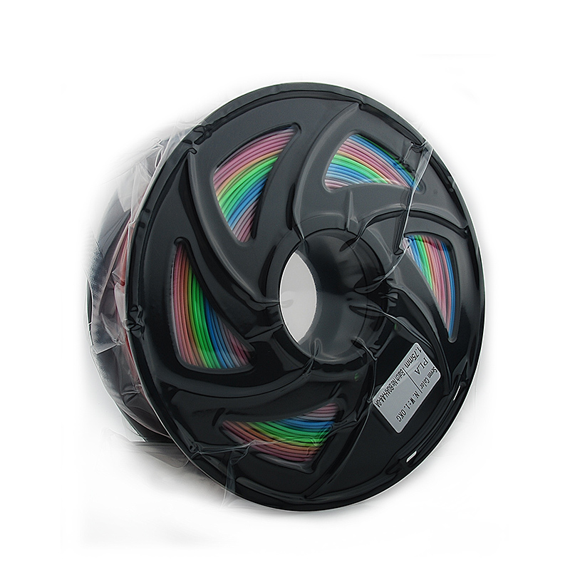 China supply full color resilient 1.75mm 3D printer filament PLA ABS plastic 3d printer filament Pla 1kg