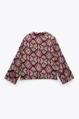 Flowing printed shirt