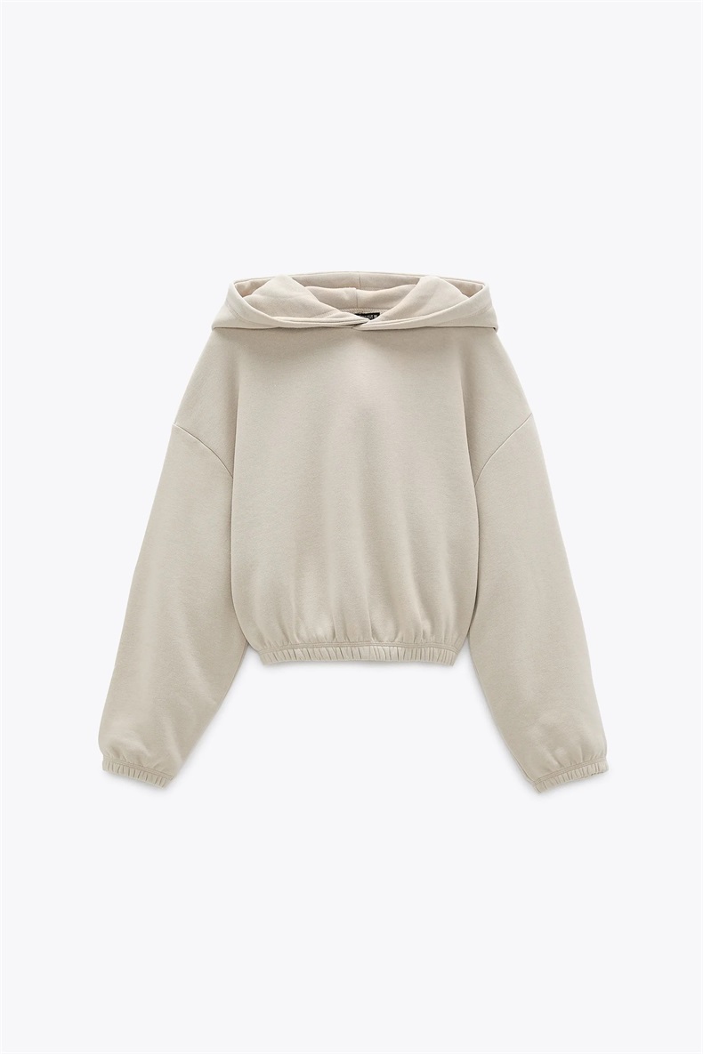 Solid color hoodie