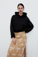 Solid color hoodie