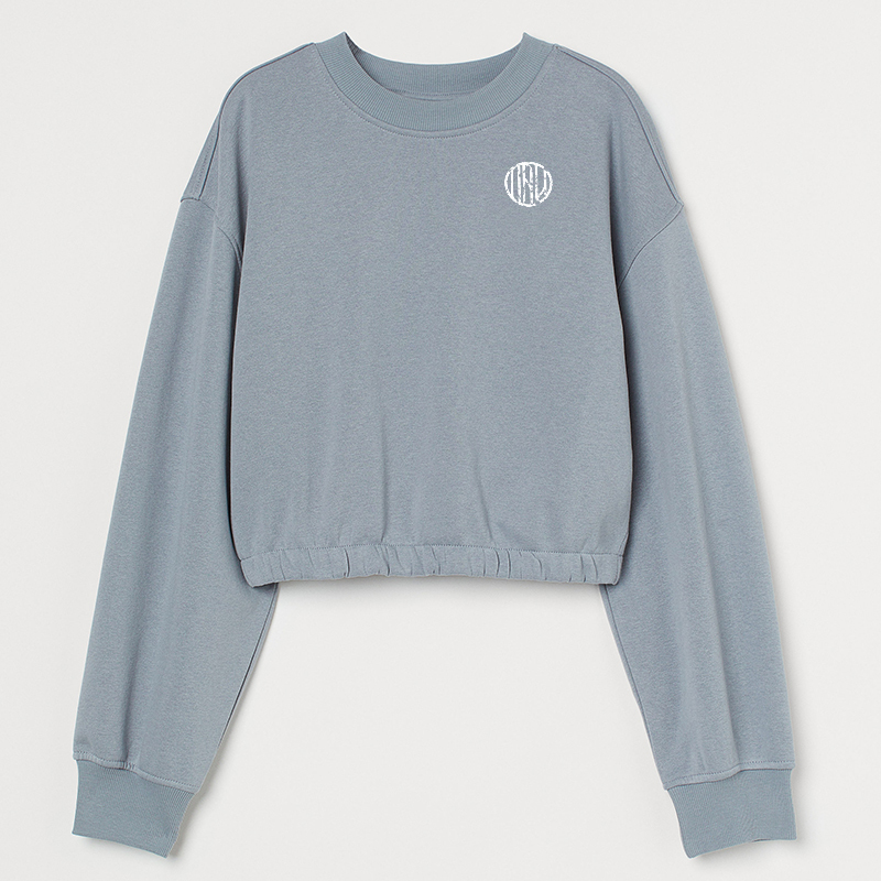 Cropped sweatshirt