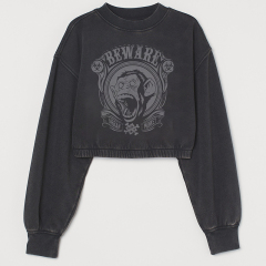 Cropped sweatshirt