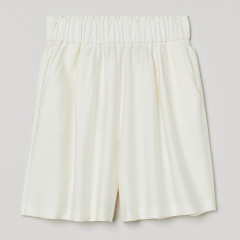 Lyocell-blend shorts