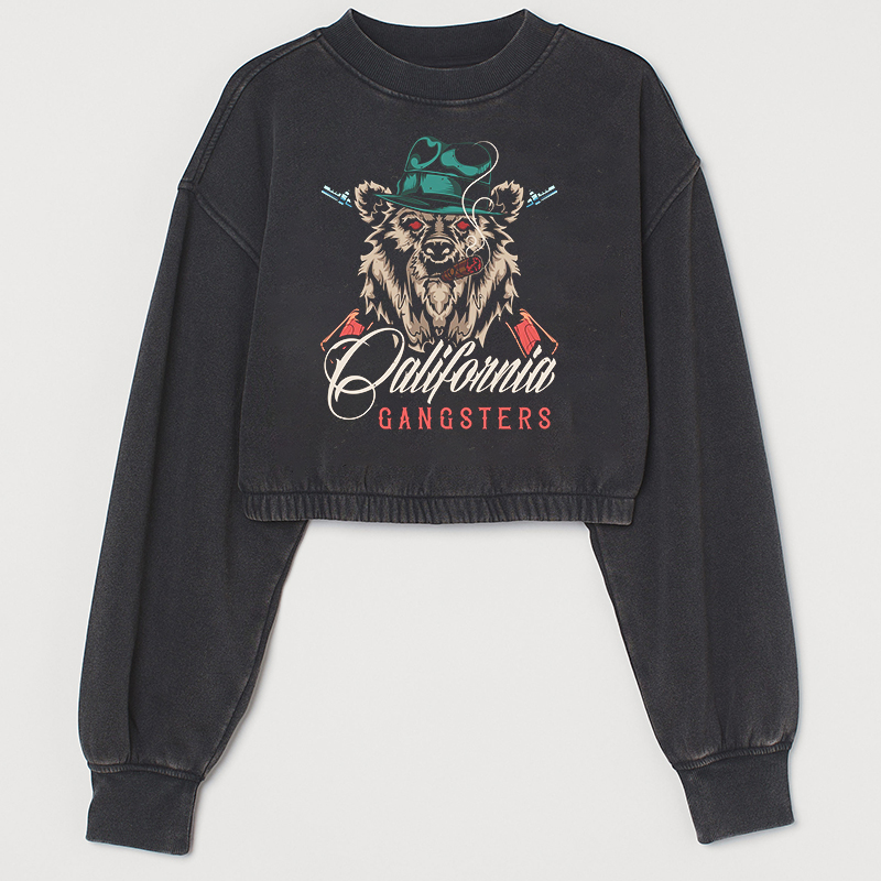 Cropped sweatshirt