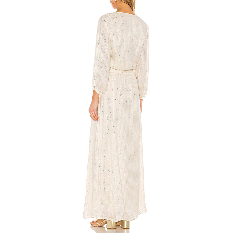 Sequined prom dress