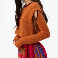 Linen blend sweater