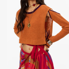 Linen blend sweater