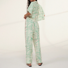 Linen blend shirt