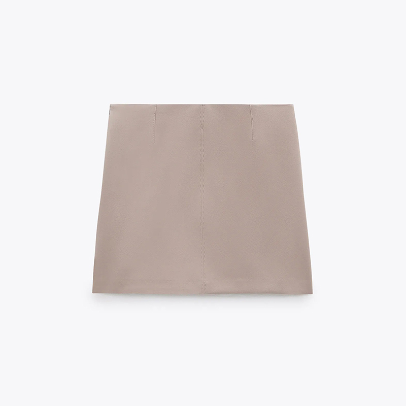 Short blazer & Slit mini skirt