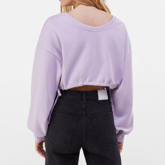 Short sweatshirt