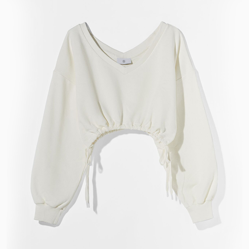Short sweatshirt