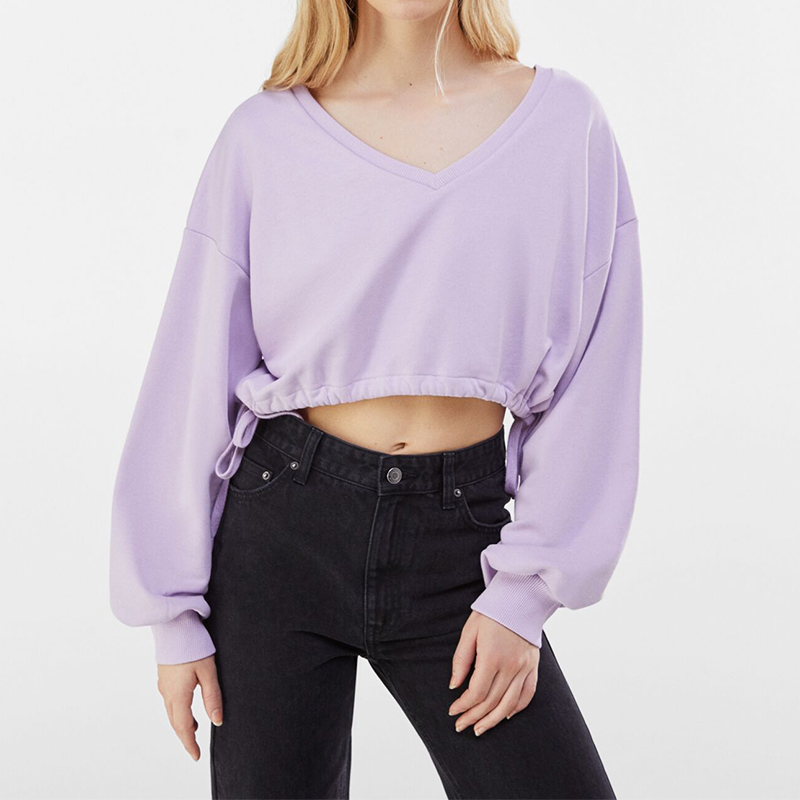Short sweatshirt