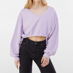 Short sweatshirt