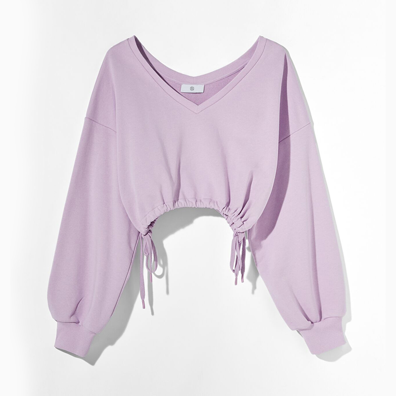 Short sweatshirt