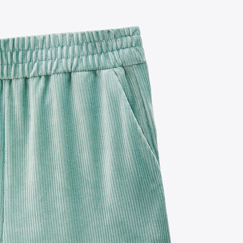 Cropped velvet hoodie & Pants