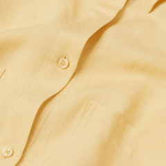 Linen-blend shirt