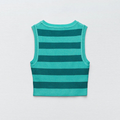 Knitted short top