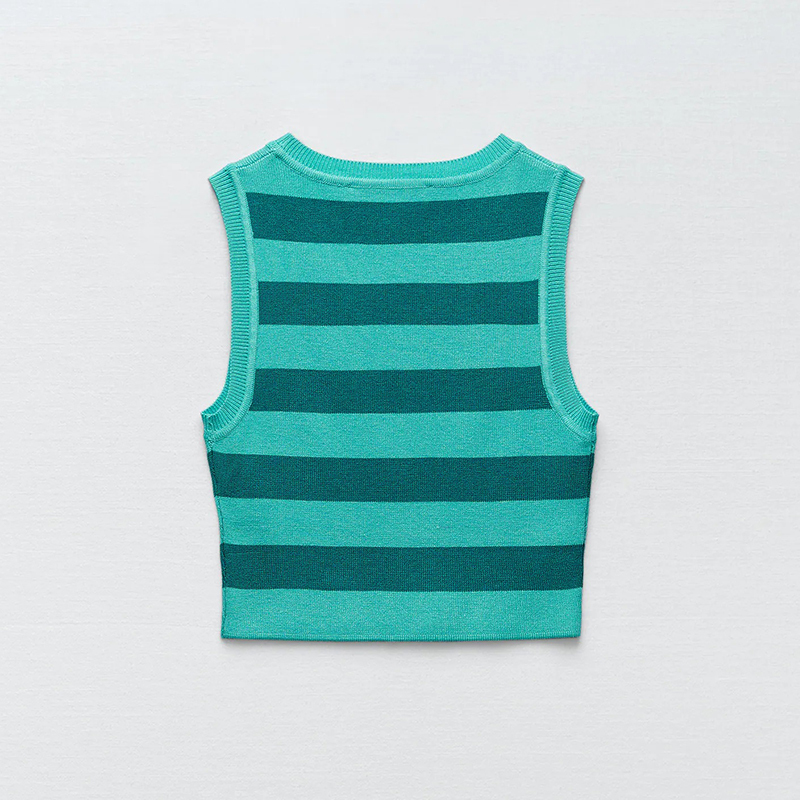 Knitted short top
