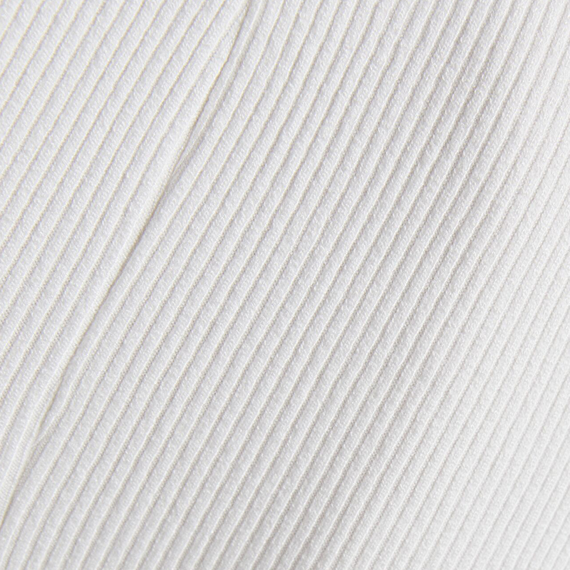 Asymmetric ribbed dress
