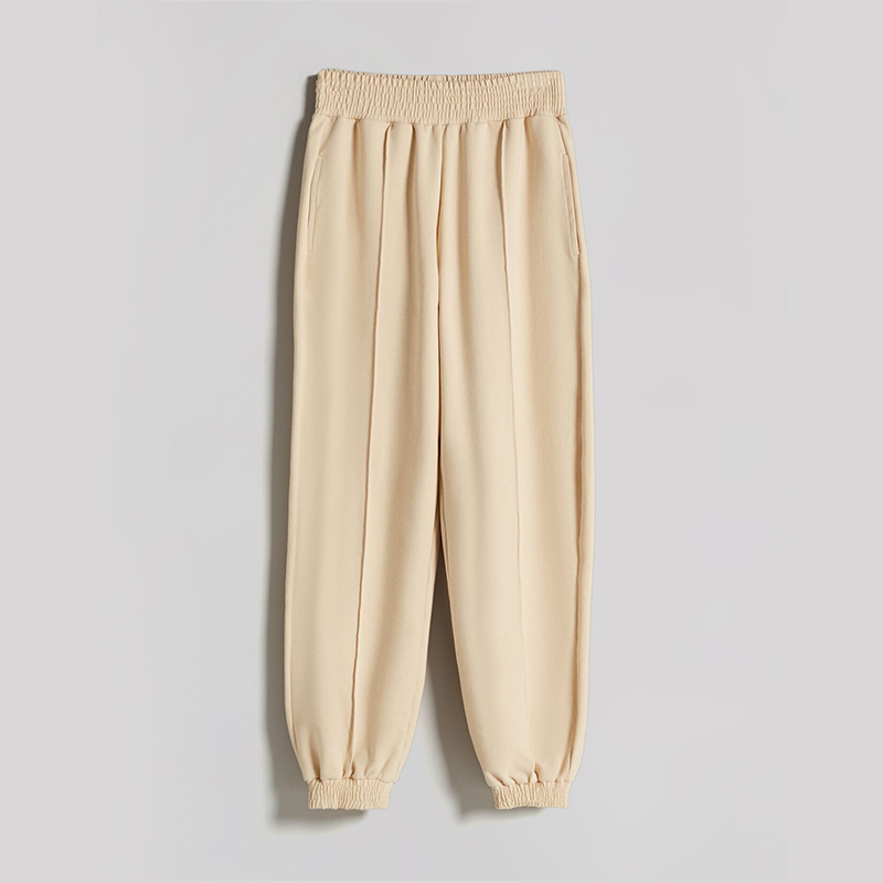 Knitted jogging trousers