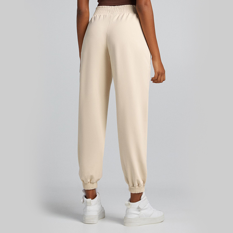 Knitted jogging trousers