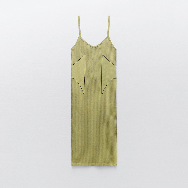 Jacquard knit dress