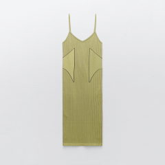 Jacquard knit dress