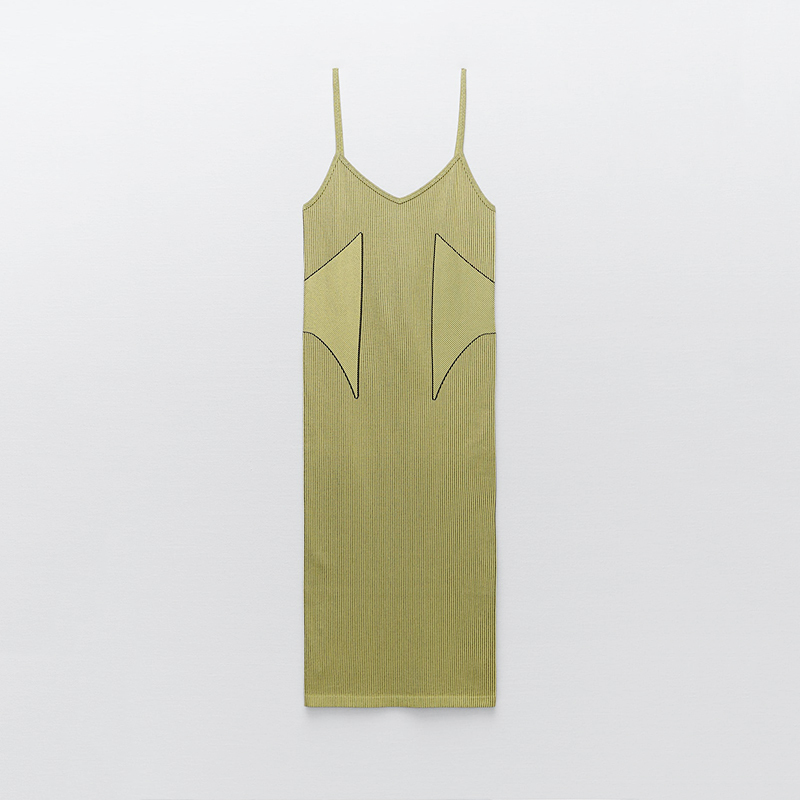 Jacquard knit dress