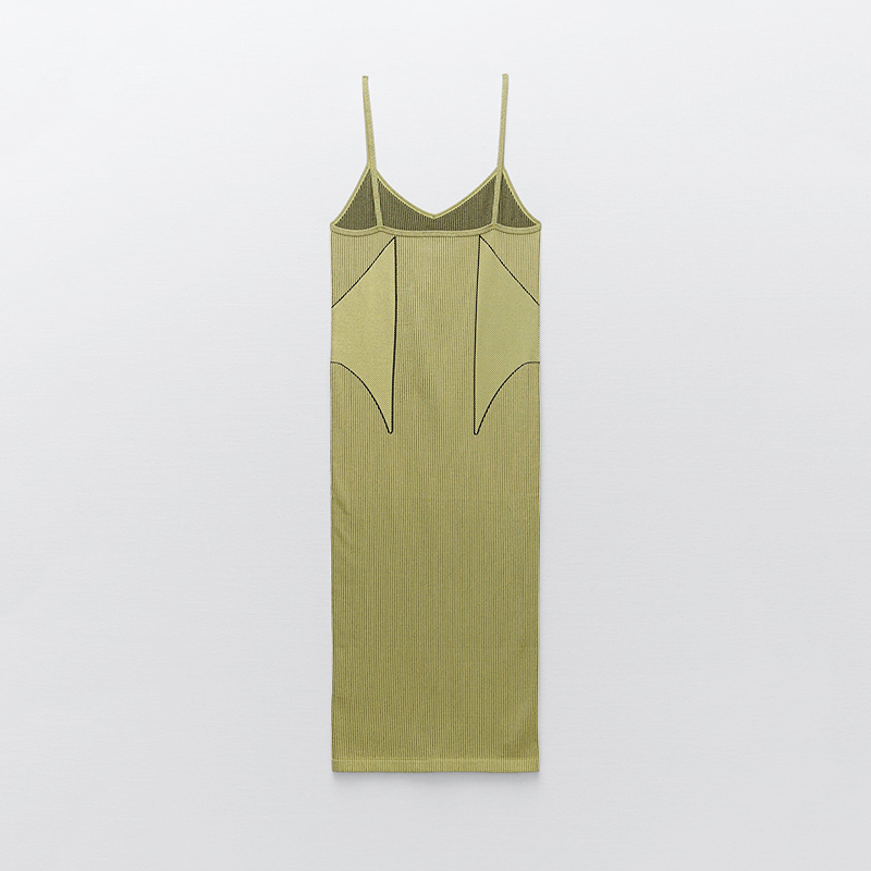 Jacquard knit dress