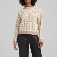Plaid sweater