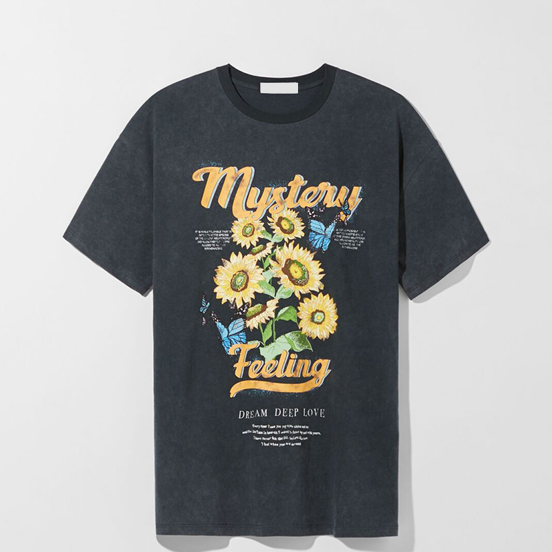 Printed oversized T-shirt