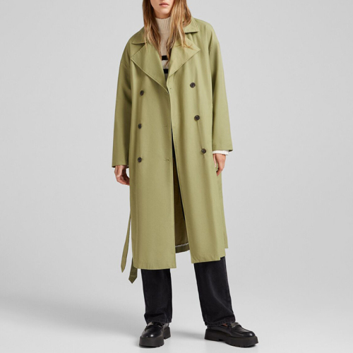 Cotton trench coat