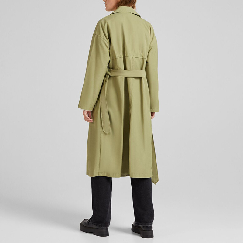 Cotton trench coat