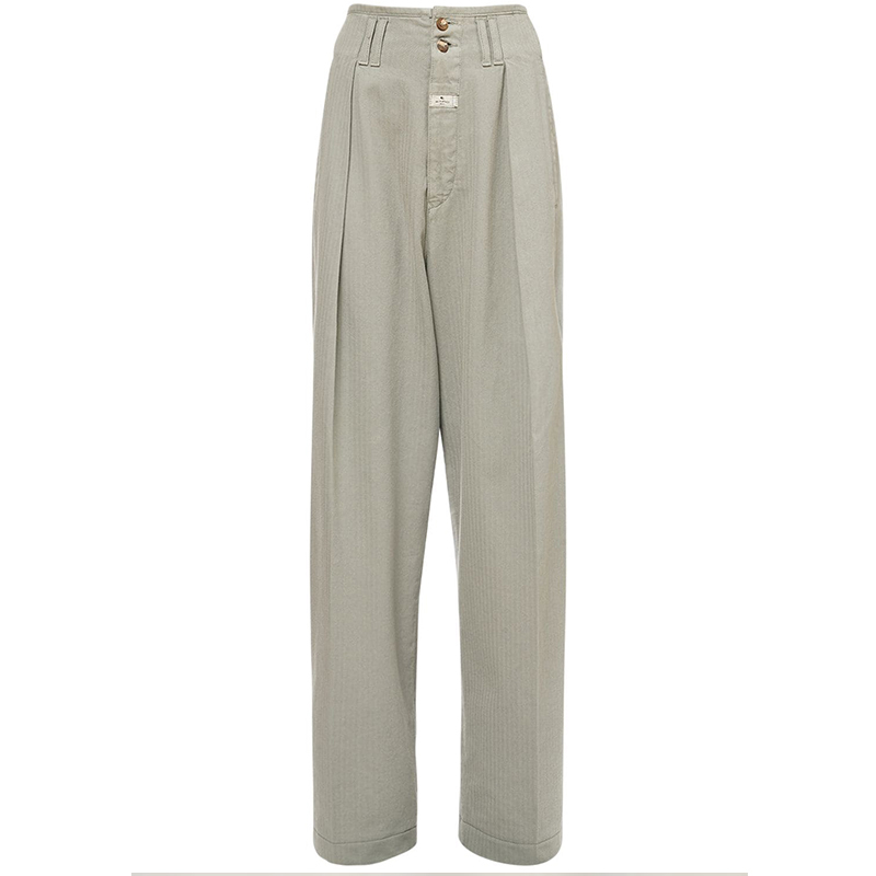 Cotton loose pants