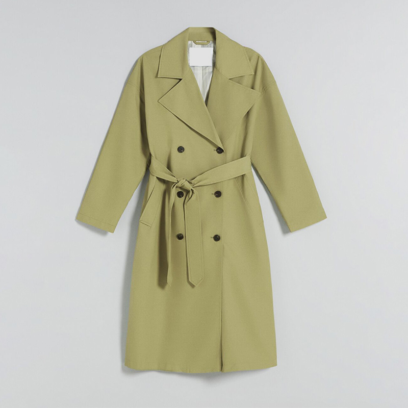 Cotton trench coat