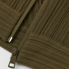Ribbed crop top trousers