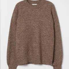 Knitted jumper