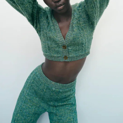 SOFT FLARED TROUSERS