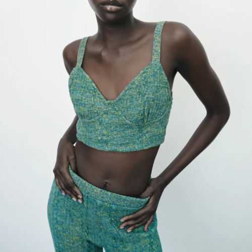 Soft crop top
