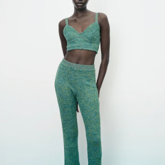 Soft crop top
