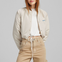 Short bomber jacket