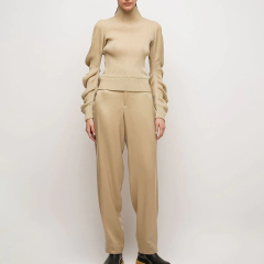 Knitted turtleneck sweater