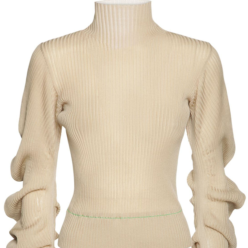 Knitted turtleneck sweater