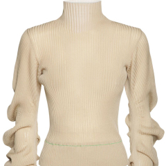Knitted turtleneck sweater