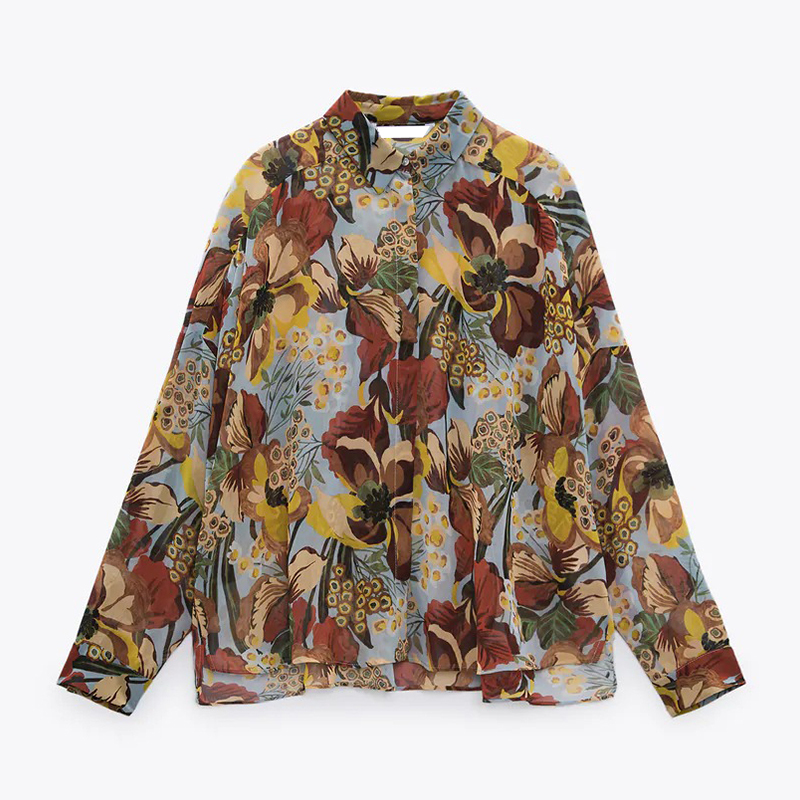 Floral Print Shirt